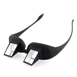 Prism Glasses Horizontal Glasses Lazy Spectacles Lie Down for Reading/Watching TV