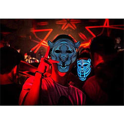 Sound Reactive LED Halloween Mask