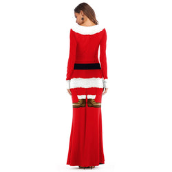 Women's Christmas Printed Dress#02