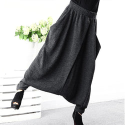Plus Size Women Casual Solid Spring Ankle Length Pants