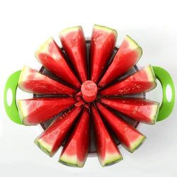 21cm Stainless Steel Melon Watermelon Cantaloupe Slicer Cutter With Patent Fruit Slicer Tool