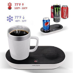 Warmer & Cooler Desktop Smart Cup, 2-in-1 Desktop Cooler Warmer Cup Coffee Mug For Home Office and Personal Health Care (Smart Cup Set)