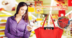 Fashionable Large Size Supermarket Shopping Bag