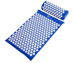 Acupressure Mat and Pillow Set for Back/Neck Pain Relief and Muscle Relaxation