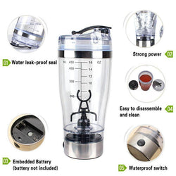 New Lazy Self Automatic Stirring Mug Water Bottle Auto Stirring Cups Electric Shaker Blender Mixing Coffee Continental Cup