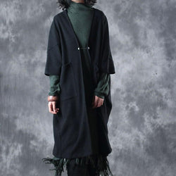 Women Winter Knitted Coat Irregular Outerwear