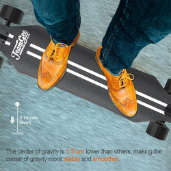 TEAMGEE H5 Blade 37" Electric Skateboard with Drop Through Deck