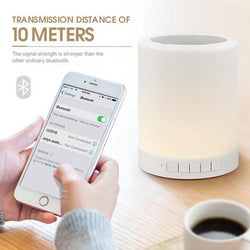 Bluetooth Wireless Speakers, Touch Sensor Bedside Table Lamp, Dimmable Color Changing Night Lights