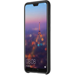 Black Silicone Phone Case For Huawei P20