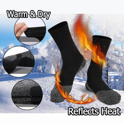 Aluminized Insulation Fibers Heat Socks