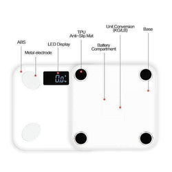 SMARTSCALE™ - BLUETOOTH BMI BODY FAT SMART DIGITAL SCALE W/ APP